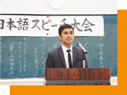 日本語科スピーチ大会