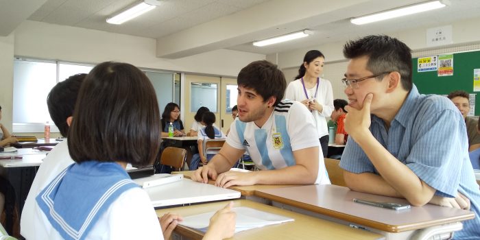 Language Exchange With Students From Fukuoka Elementary School News Fflc Fukuoka Foreign Language College Language School In Japan Fukuoka