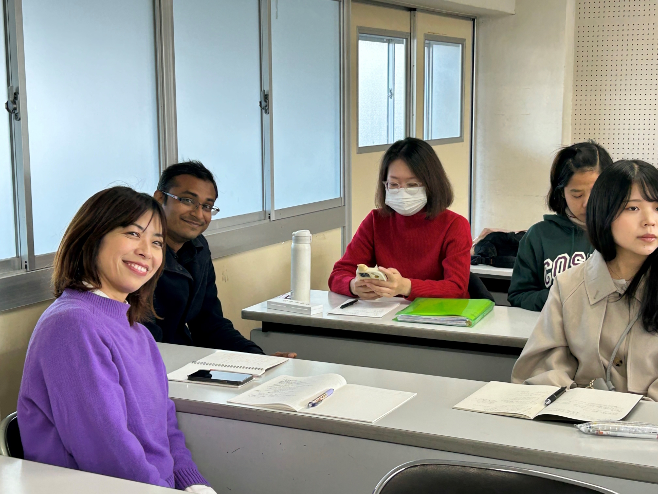 Joint Lecture for English Course and Intl. Career Course, December 8