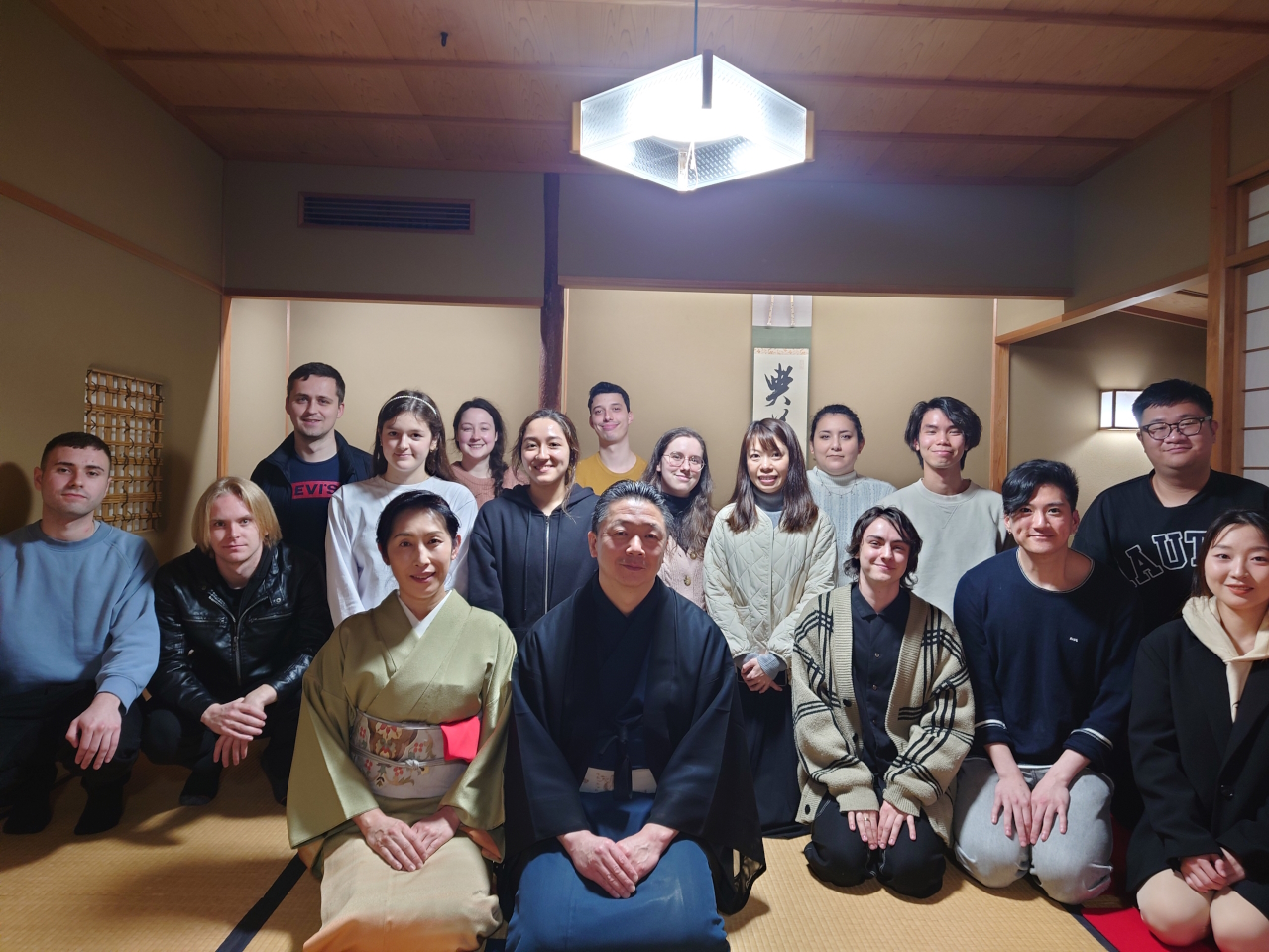 Tea Ceremony Experience in Japanese Dept.