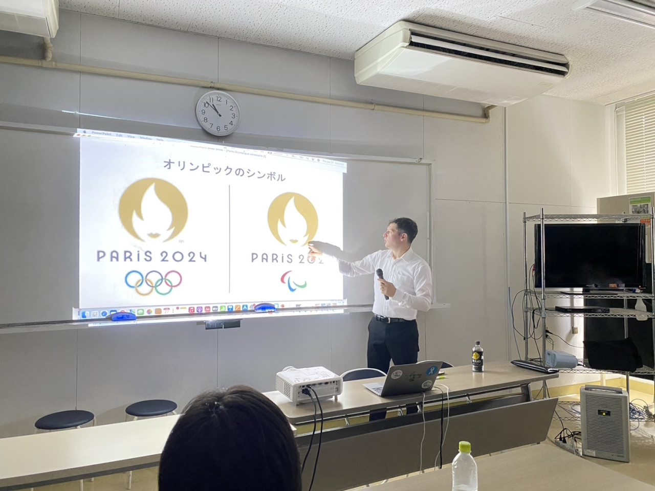 Lecture session on Paris Olympics