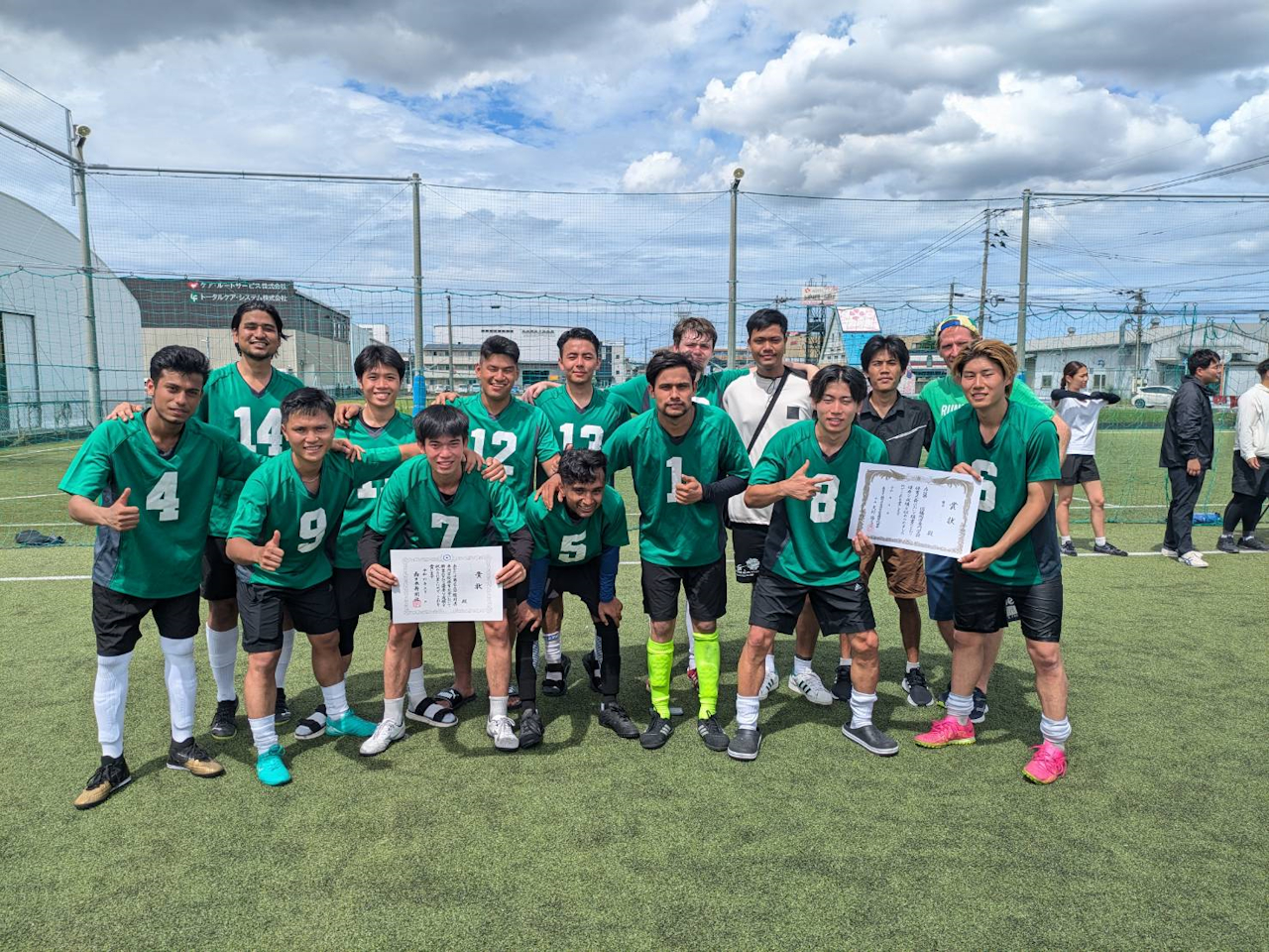 Futsal Team Won 3rd Place at Sports Tournament, Sep.10-11