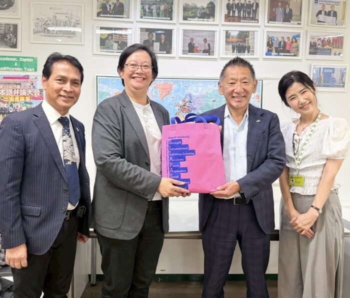 ランシット大学の教授ら来校