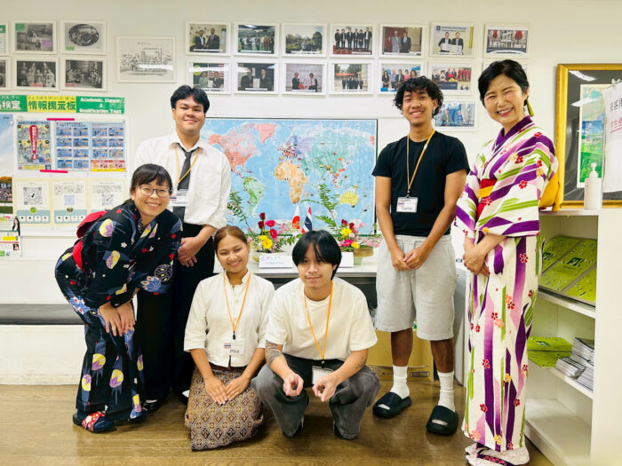 ランシット大学から4名の交換留学生を受け入れ
